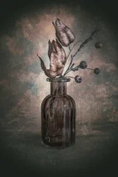 Rustykalna botaniczna martwa natura