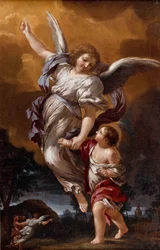 Anioł Stróż według Pietro da Cortona