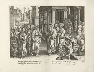 Paweł kłóci się z czarownikiem Elimasem Dzieje Apostolskie (tytuł serii) Acta Apostolorum (tytuł serii)