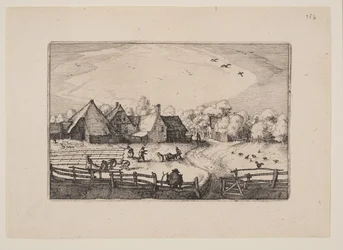 Pola bielące w pobliżu Haarlemmer Hout, z widoków w okolicach Haarlemu (Plaisante Plaetsen)
