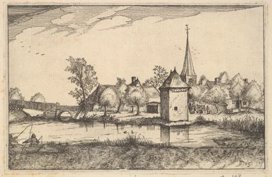 Staw i wieś, płyta 15 z 1610