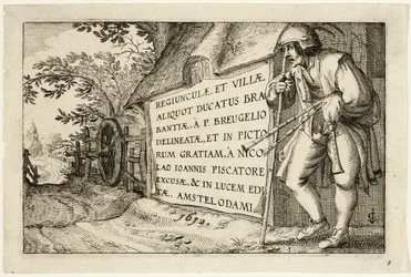 Strona tytułowa, po Obrazach farm, wiejskich domów i rustykalnych wiosek (Praediorum villarum et rusticarum casularum icones)