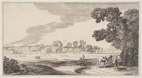 Widok pastwisk, od Landscapes (Playsante Lantschappen)