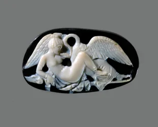 Leda i kamea łabędzia, III wiek. OGŁOSZENIE.