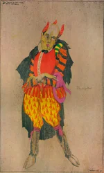 Projekt kostiumu w filmie Bena Jonsona Diabeł to osioł, ok. 1927 r.