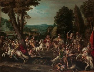 Triumf Amazonek, 1620s.