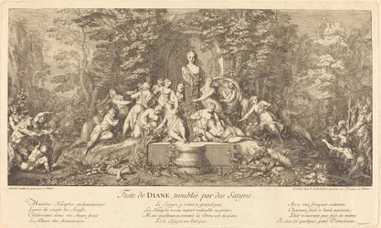 Feste de Diane, Troublee par des Satyres (Święto Diany przerwane przez Satyrów)