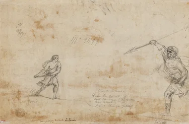 Dawid i Goliat werso, ok. 1645.