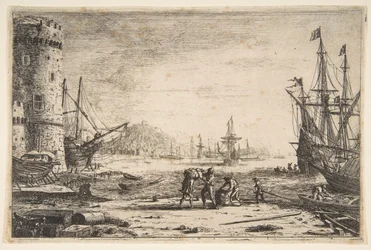 Port z Wielką Wieżą, ca. 1641.