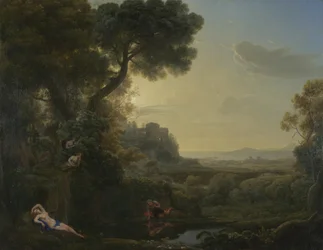 Krajobraz z Narcyzem i Echem, 1644