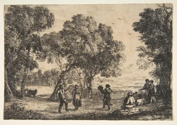 Talerz Country Dance, ca. 1637.
