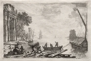 Zachód słońca, 1634.
