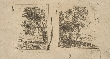 Dwa krajobrazy, ca. 1630.