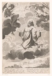 Św. Franciszek z Paoli w ekstazie