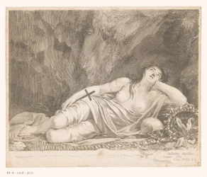 Święta Maria Magdalena w jaskini
