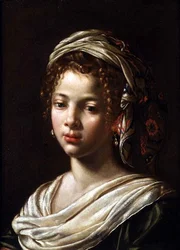 Głowa dziewczyny