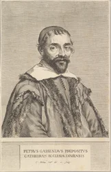Pierre Gassendi, ca. 1637 lub 1638.