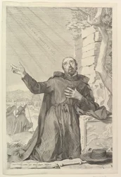 Święty Ignacy w ekstazie.