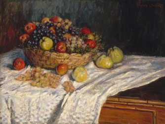 Jabłka i winogrona
