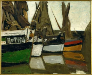 Łodzie rybackie, Honfleur