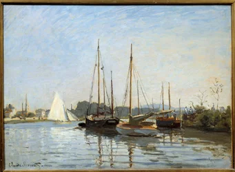 Łodzie wycieczkowe w Argenteuil Obraz Claude