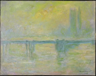 Charing Cross Bridge: Mgła, 1902