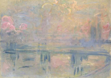 Most Charing Cross, ok. 1900 r. (olej na płótnie)