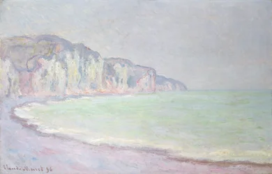 Klify w Pourville, 1896