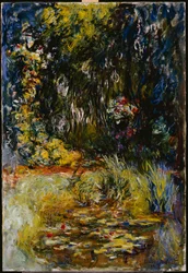 Róg stawu z liliami wodnymi, 1918