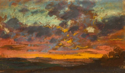 Zachód słońca, ok. 1868
