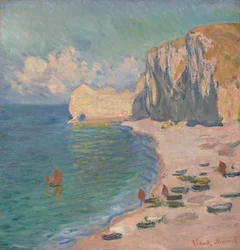 Étretat: Plaża i Falaise d