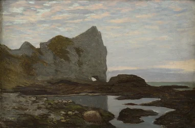 Étretat, ok. 1864 r.