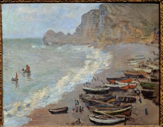 Etretat: plaża i Porte d
