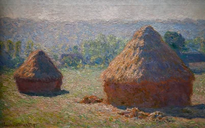 Stóg siana, koniec lata