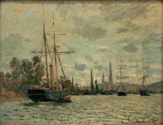 La Seine à Rouen (Sekwana w Rouen)