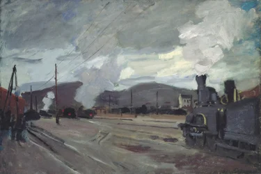 Stacja Argenteuil, 1872.