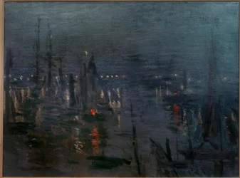 Port Le Havre, efekt nocy (Der Hafen von Le Havre bei