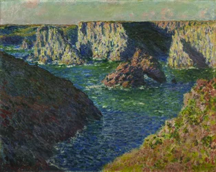 Skały Belle-Ile Skały w Belle-Ile, 1886.