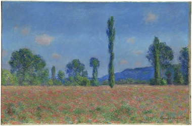 Pole makowe, Giverny, 1890-91