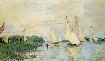 Regaty w Argenteuil, 1874