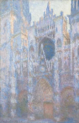 Katedra w Rouen, fasada zachodnia, 1894.