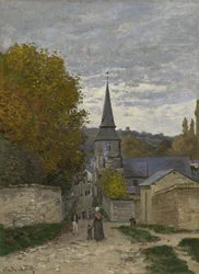 Ulica w Sainte-Adresse, 1867