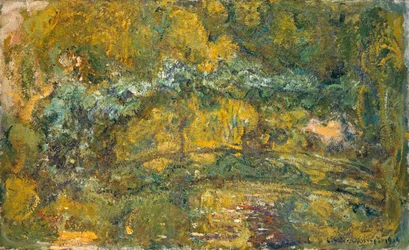 Kładka nad Stawem Liliowym, 1919 r.