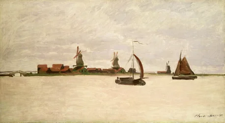 Port zewnętrzny w Zaandam, 1871