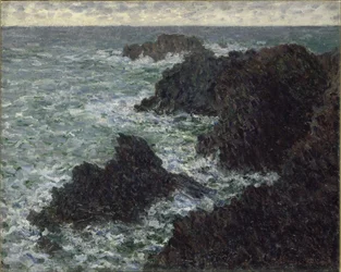 Skały w Belle-Ile, Dzikie Wybrzeże, 1886.