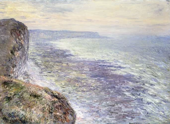 Morze w pobliżu Fecamp; Pres de Fecamp, Marine, 1881