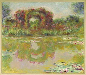 Łuki z róż, Giverny