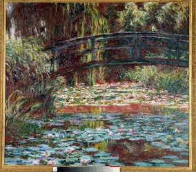 Staw z liliami wodnymi w Giverny