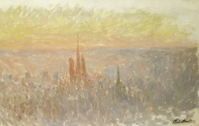 Widok na Rouen