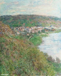 Widok na Vétheuil